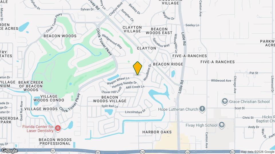 8605 Wagon Wheel Ln Map and Location Details