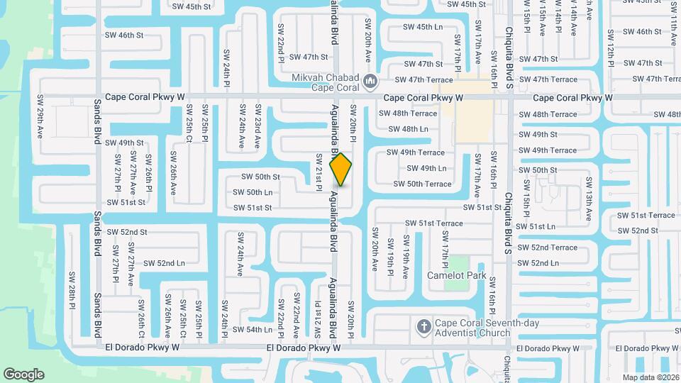 5023 Agualinda Blvd Map and Location Details