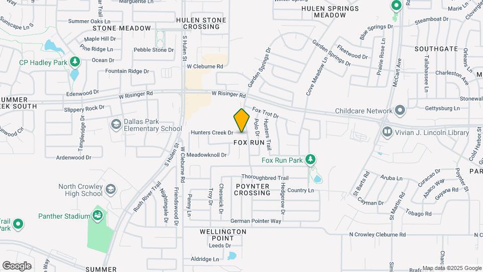 4059 Hunters Creek Dr Mapa y Detalles de la Ubicación