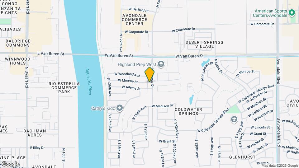 43 N 123rd Dr Map and Location Details