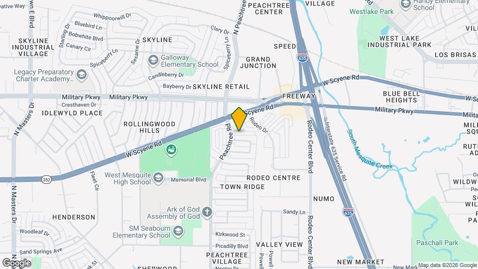 2232 Palomino St Map and Location Details