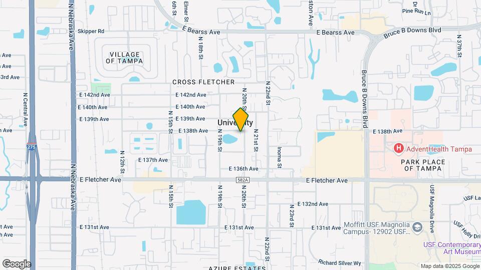13714 N 20th St Map and Location Details