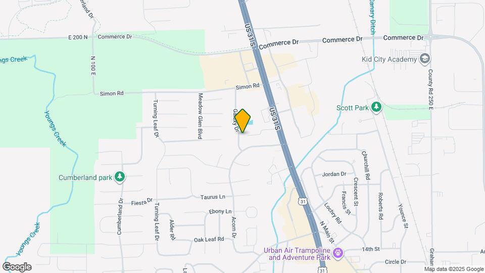 2099 Galaxy Dr Map and Location Details