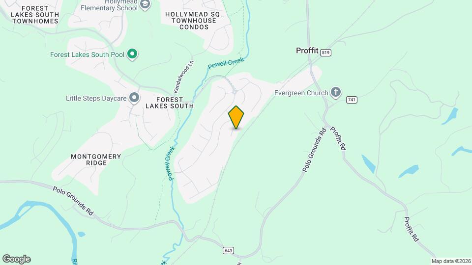 1049 Bristlecone Ln Map and Location Details