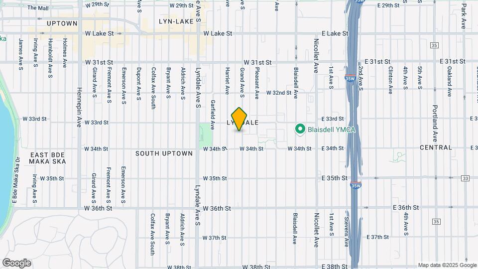 3320 Grand Ave S Map and Location Details