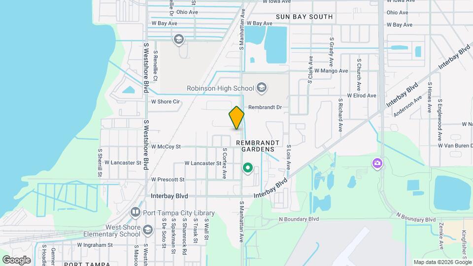 6615 S Manhattan Ave Map and Location Details