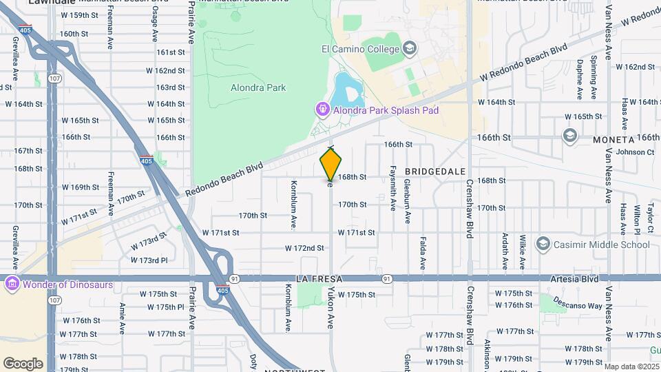 16819 Yukon Ave Map and Location Details