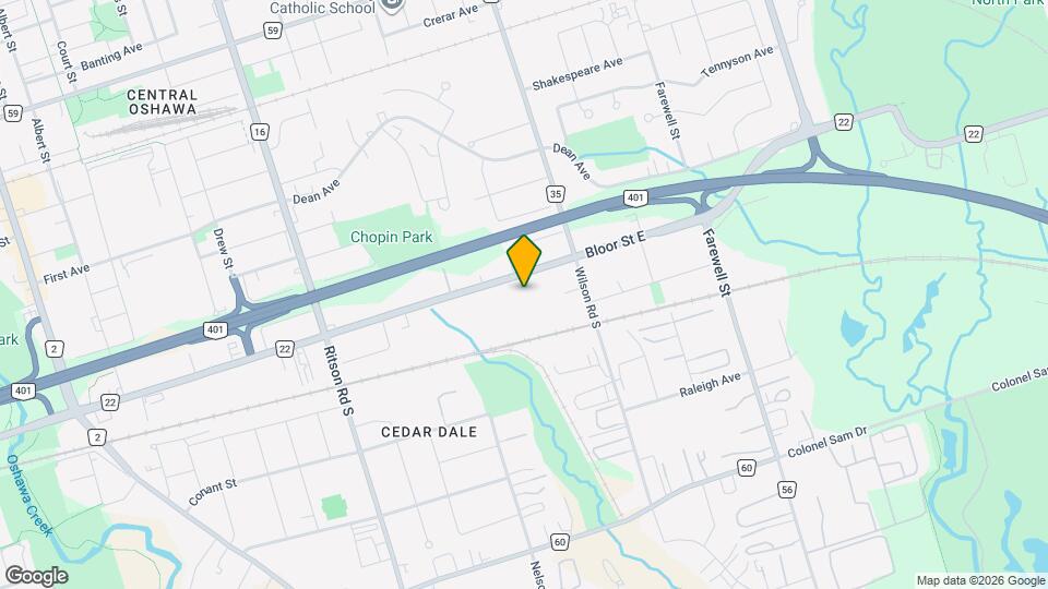 485 Bloor St E Map and Location Details