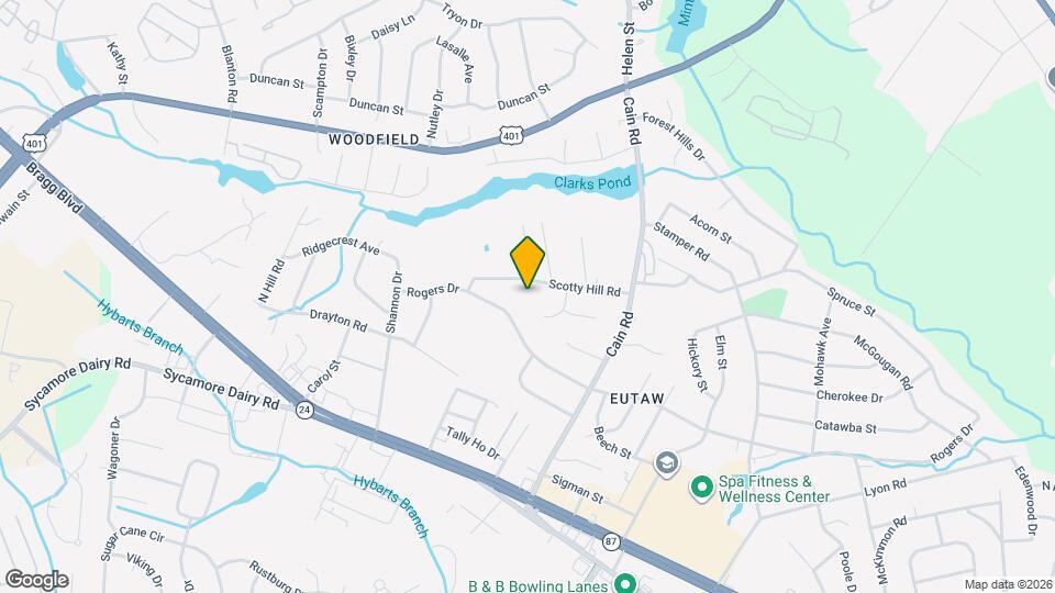 3321 Scotty Hill Rd Map and Location Details