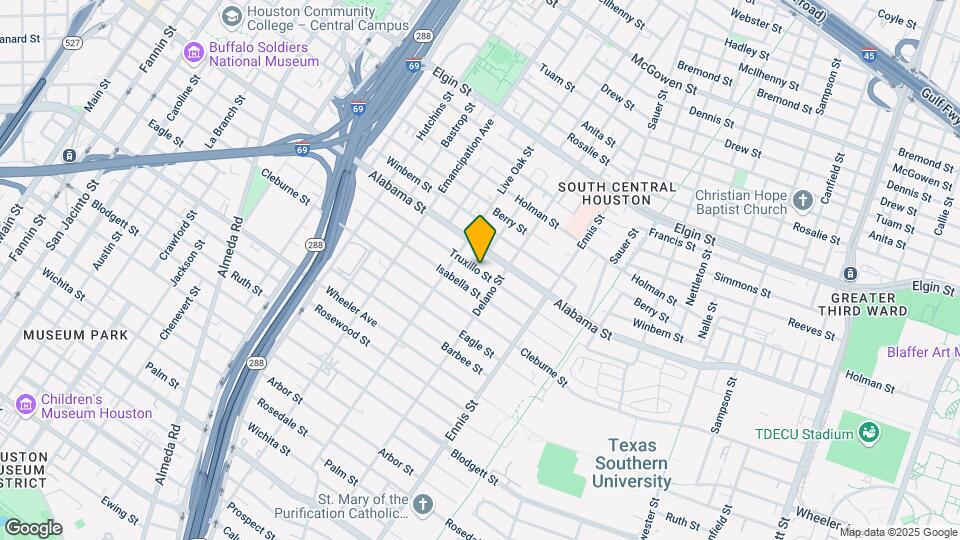 2707 Truxillo St Mapa y Detalles de la Ubicación