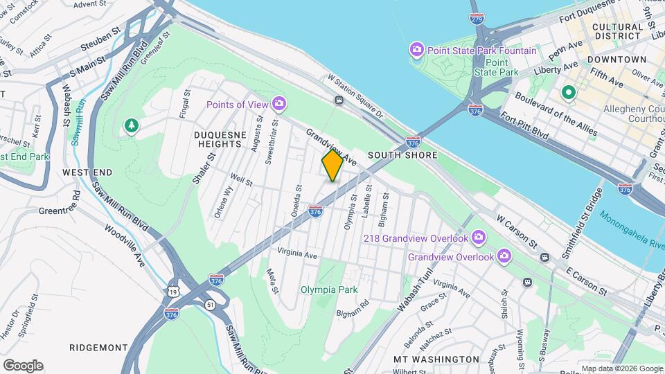 152 Hallock St, Unit 1st Floor Map and Location Details