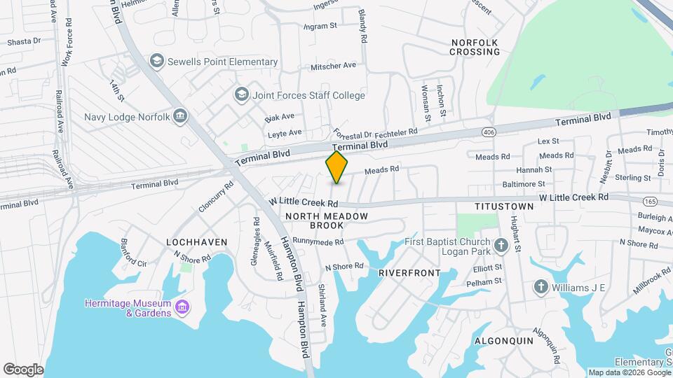 7710 N Shirland Ave Map and Location Details