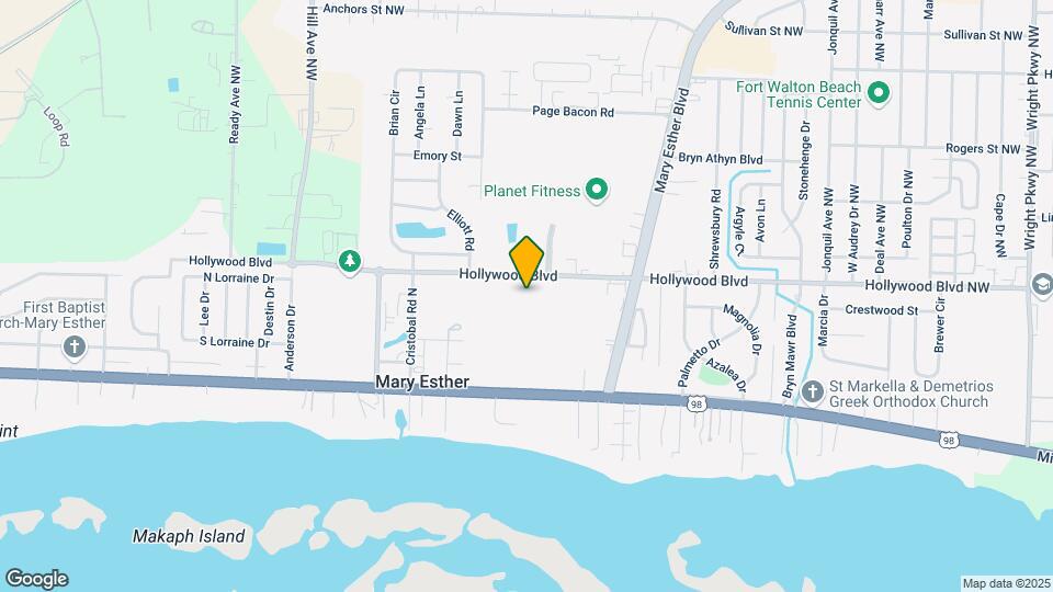 209 Miracle Strip Pkwy SW Map and Location Details