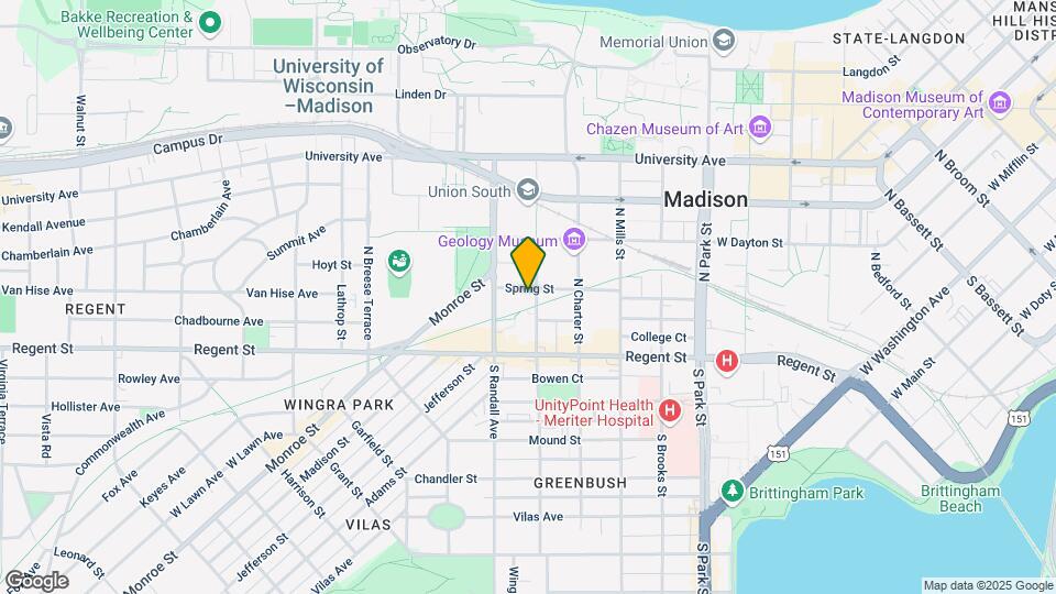 1301 Spring St Mapa y Detalles de la Ubicación