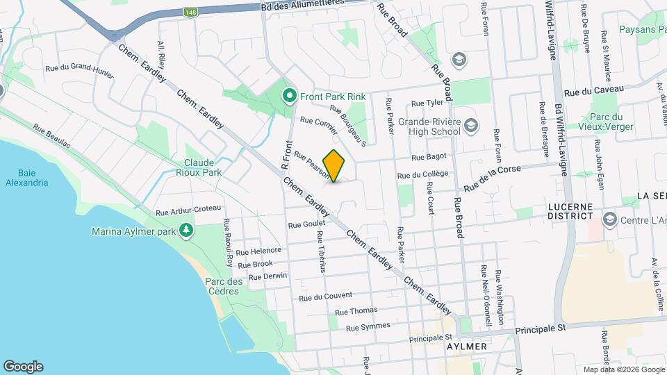 89 Pearson Rue Map and Location Details