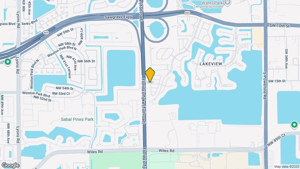 1407 SW 48th Terrace Map and Location Details
