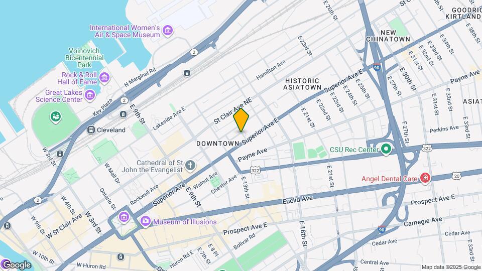 1446 E 15th St Mapa y Detalles de la Ubicación