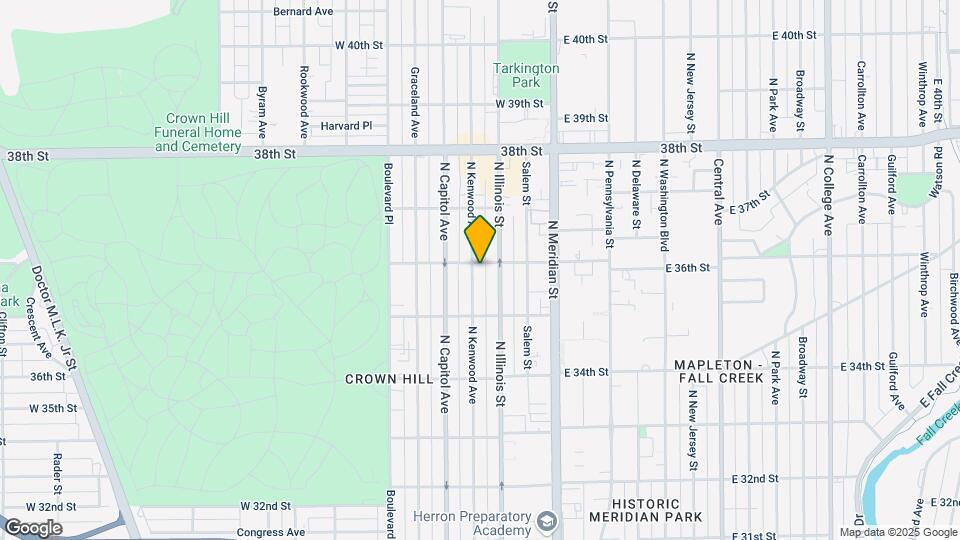 3553 N Kenwood Ave Map and Location Details