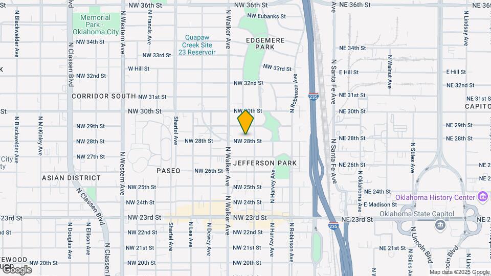 415 NW 28th St Map and Location Details