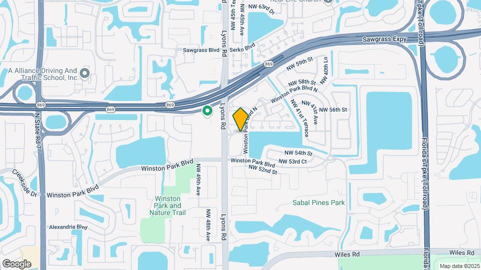 Windsor Coconut Creek Map and Location Details