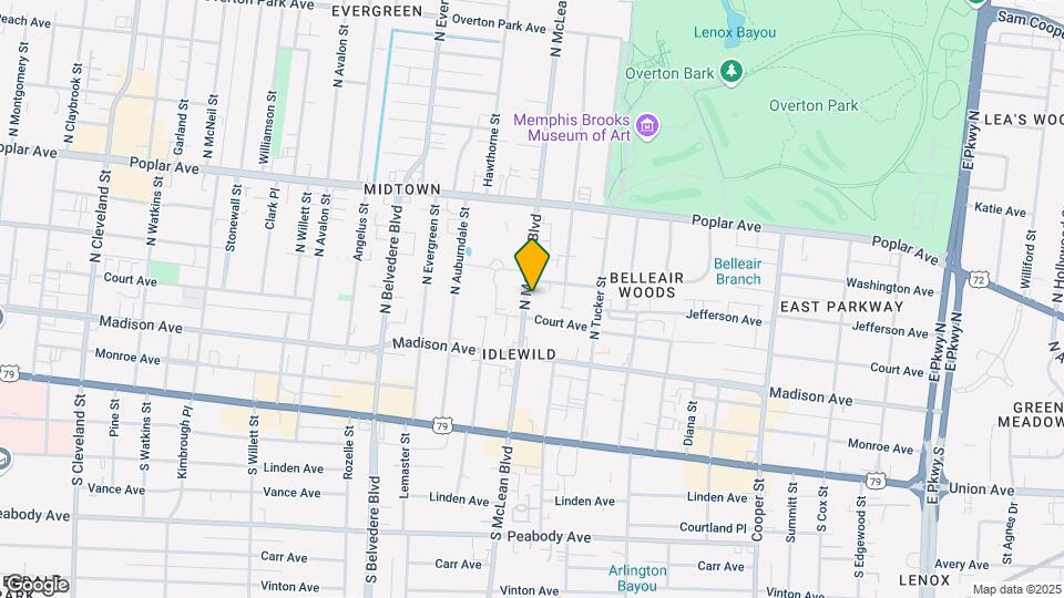70 N McLean Blvd Map and Location Details