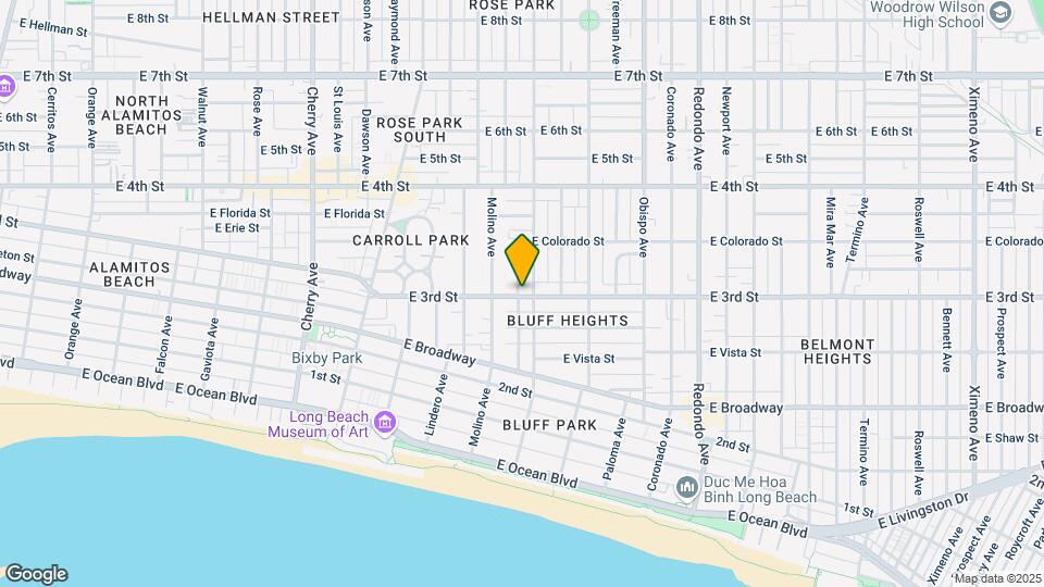 2753 E 3rd St Map and Location Details