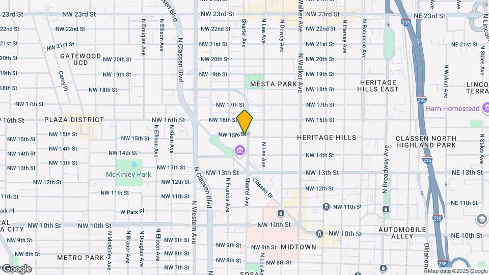802 NW 15th St Map and Location Details