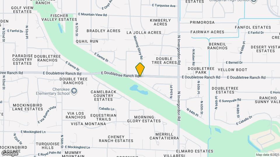 6000 E Horseshoe Rd Map and Location Details