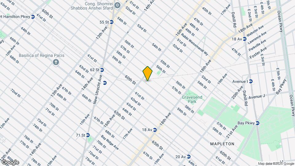 1623 59th St Mapa y Detalles de la Ubicación