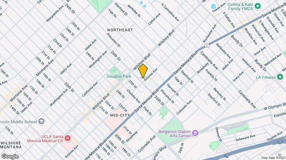 1255 26th St Map and Location Details