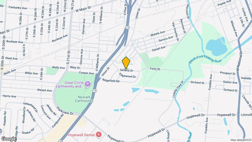 575 Seneca Dr Map and Location Details