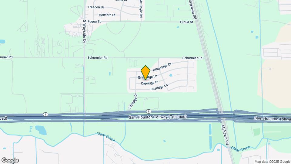 6431 Capridge Dr Map and Location Details