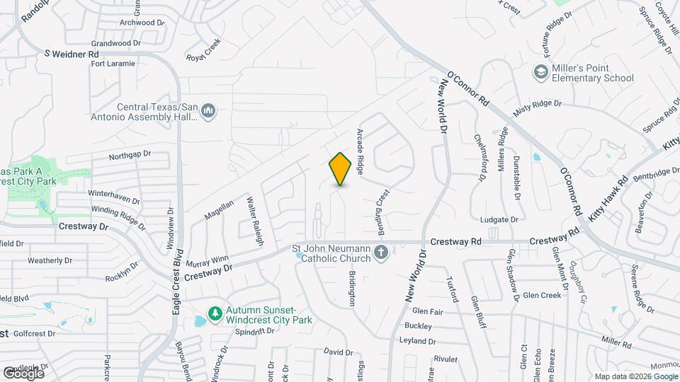 9182 Wind Terrace Map and Location Details