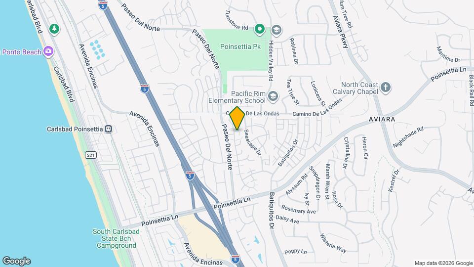 835 Mistletoe Ln Map and Location Details