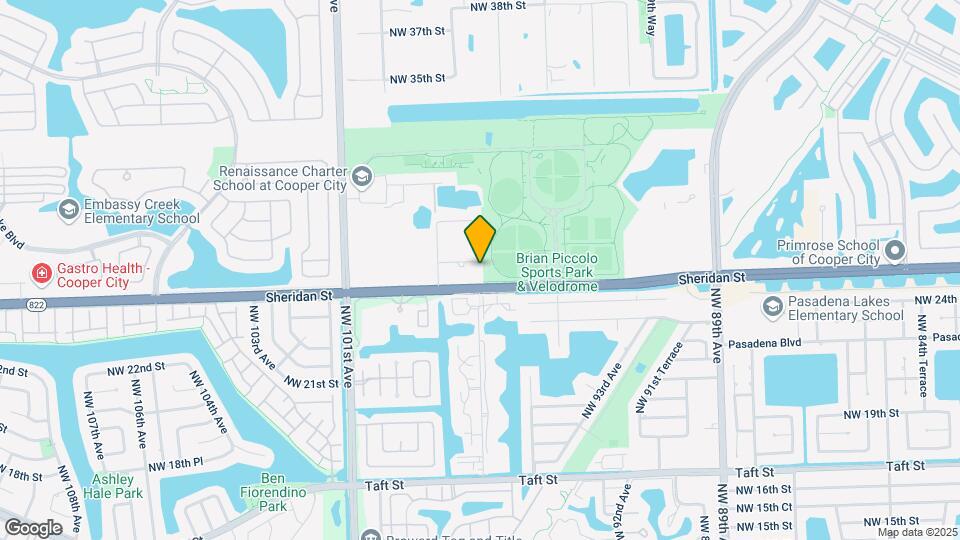 9620 NW 26th Ct Map and Location Details