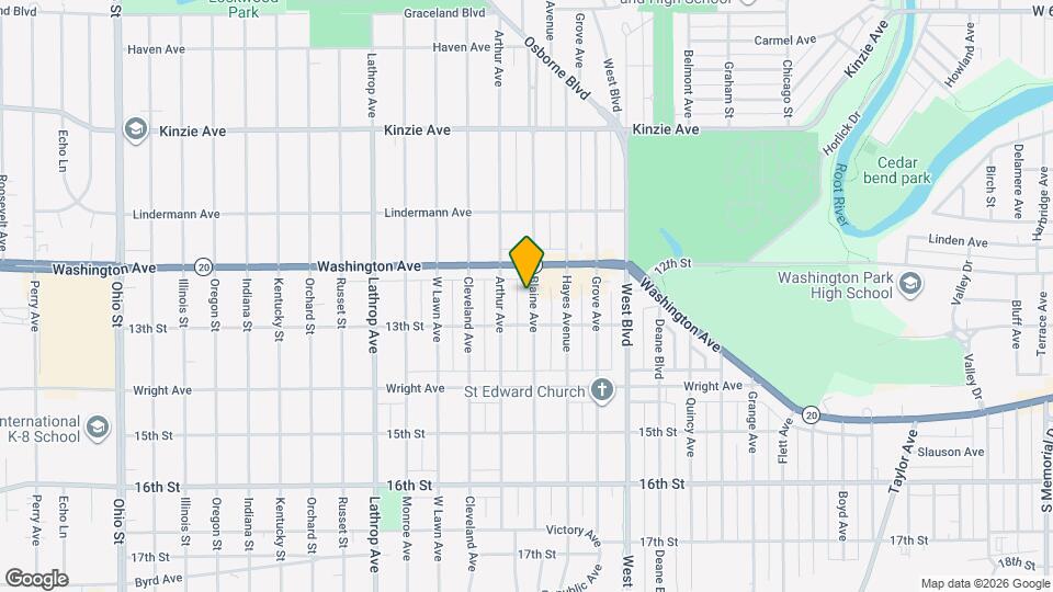 1226 Blaine Ave, Unit 1226 Mapa y Detalles de la Ubicación