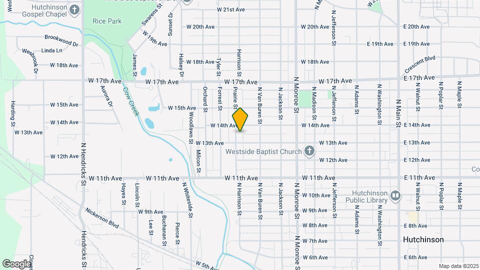 1312 Prairie St Map and Location Details