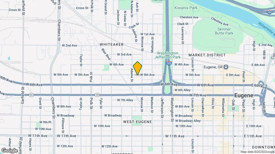 850 W 5th St Mapa y Detalles de la Ubicación