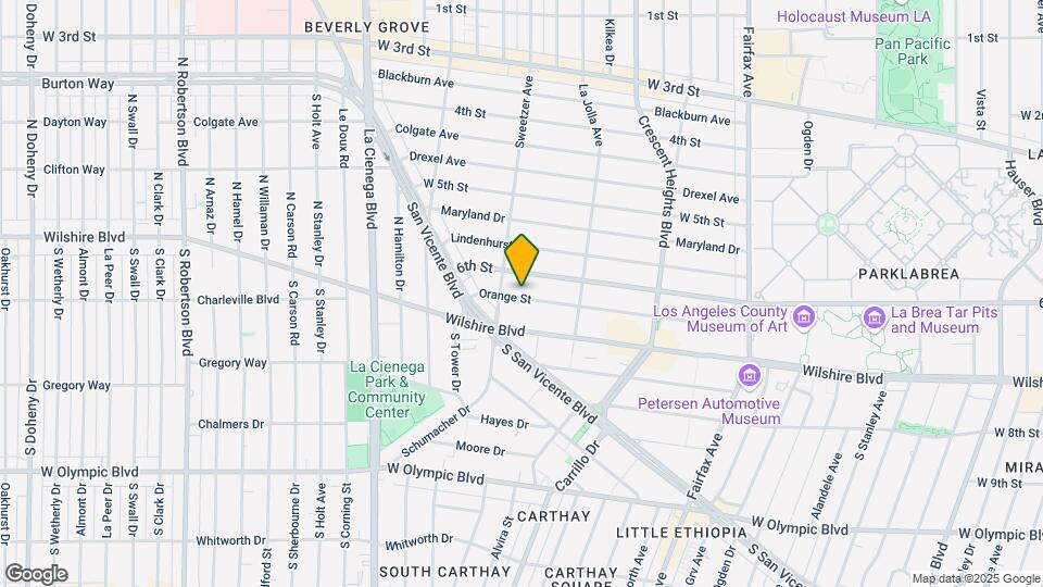 6511 Orange St Mapa y Detalles de la Ubicación