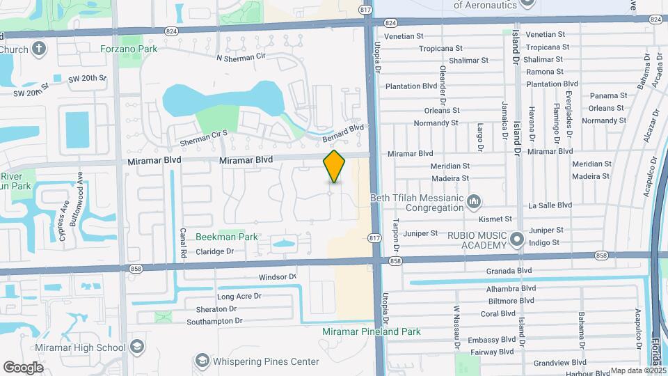 2663 SW 82nd Ave Map and Location Details