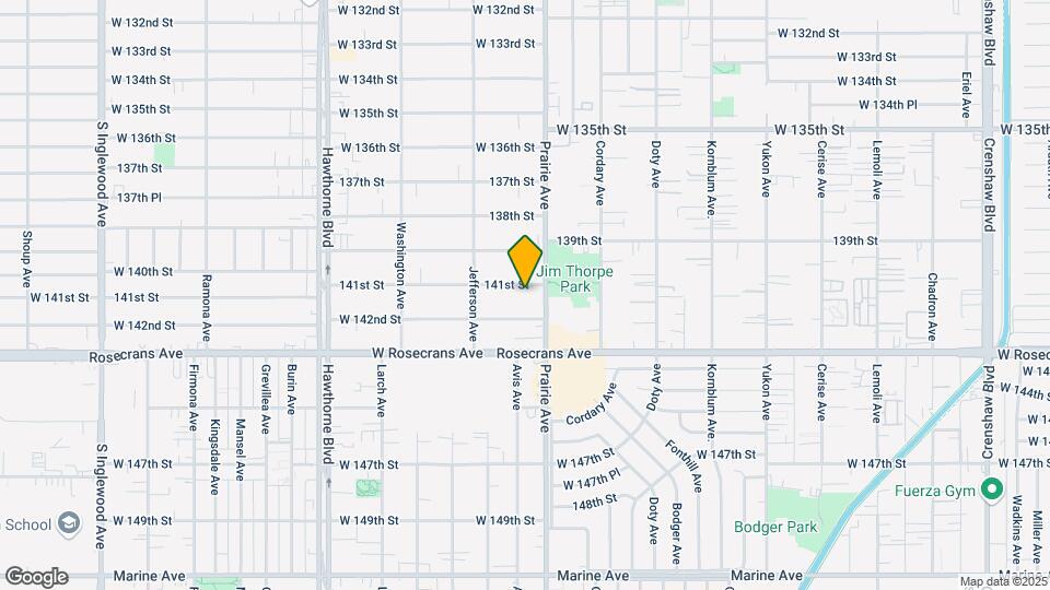 4030 W 141st St Map and Location Details