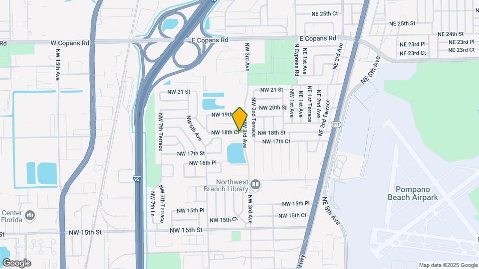 312 NW 18th Ct Map and Location Details