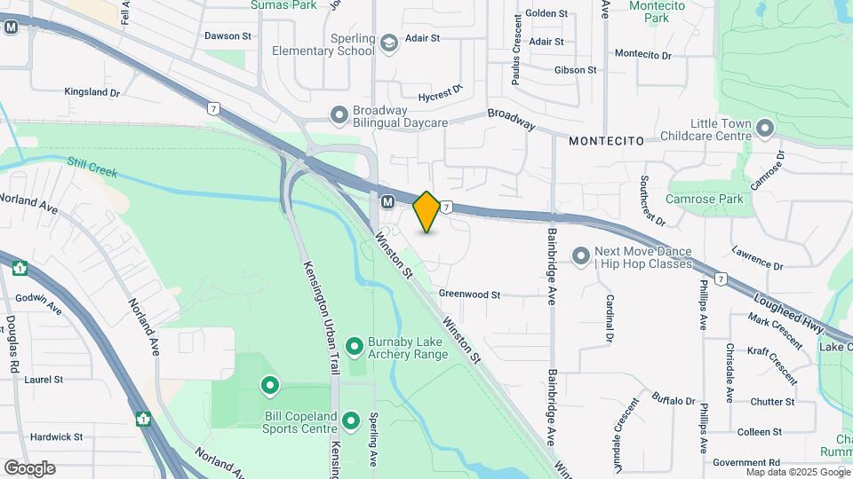 Burnaby Lake Village Phase 1 MF Map and Location Details