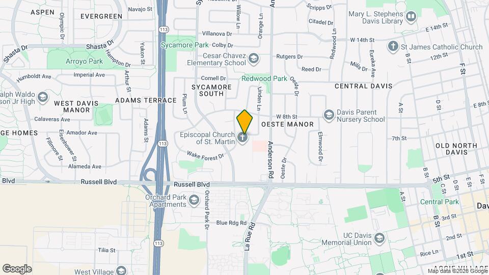 760 Mulberry Ln Map and Location Details