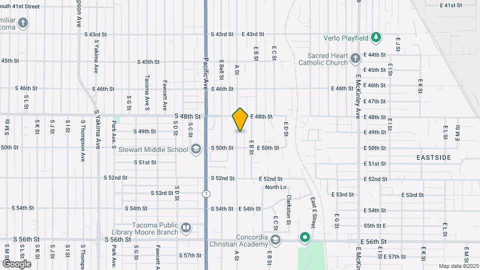 4831 A St Map and Location Details