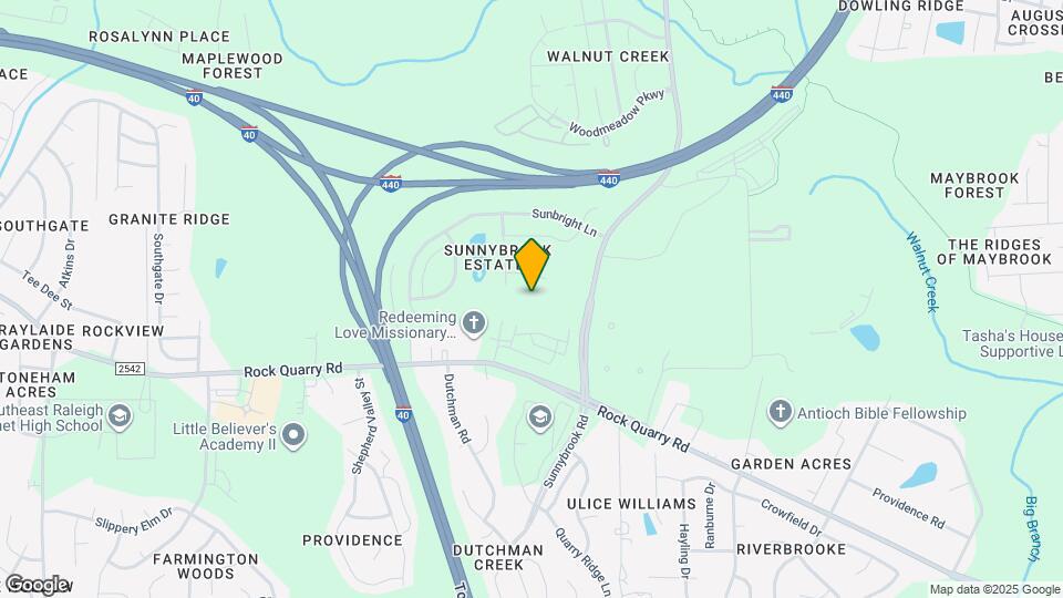 The Terrace at Rock Quarry Map and Location Details