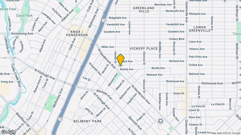 5221 Bonita Ave Map and Location Details