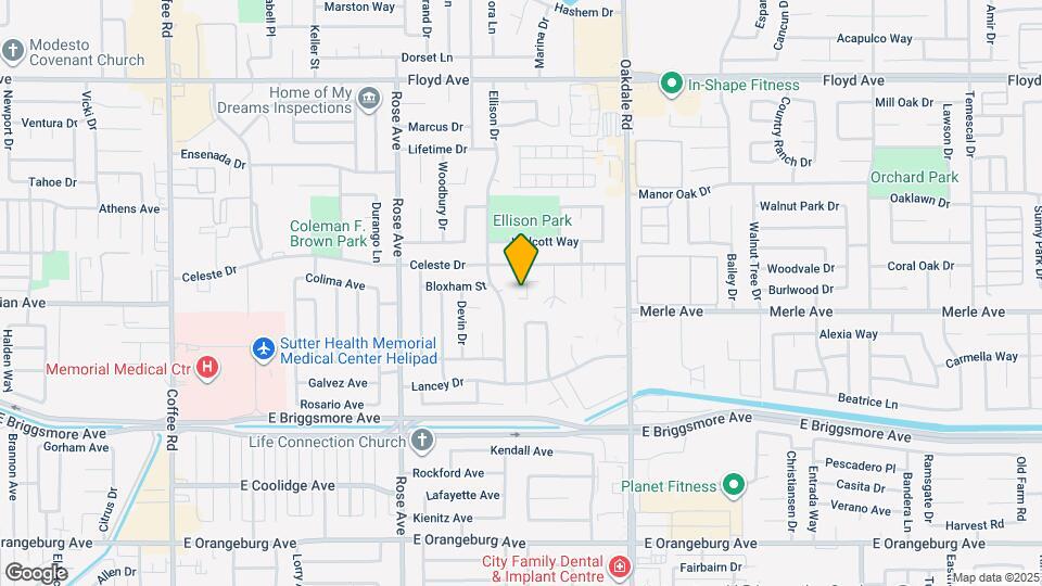 1911 Celeste Ct Map and Location Details