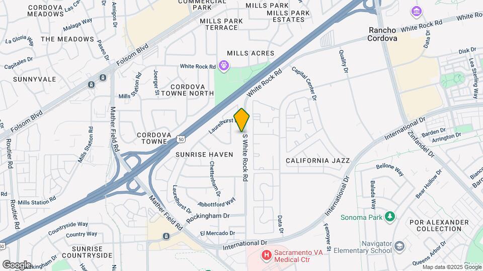 10393 S White Rock Rd Map and Location Details
