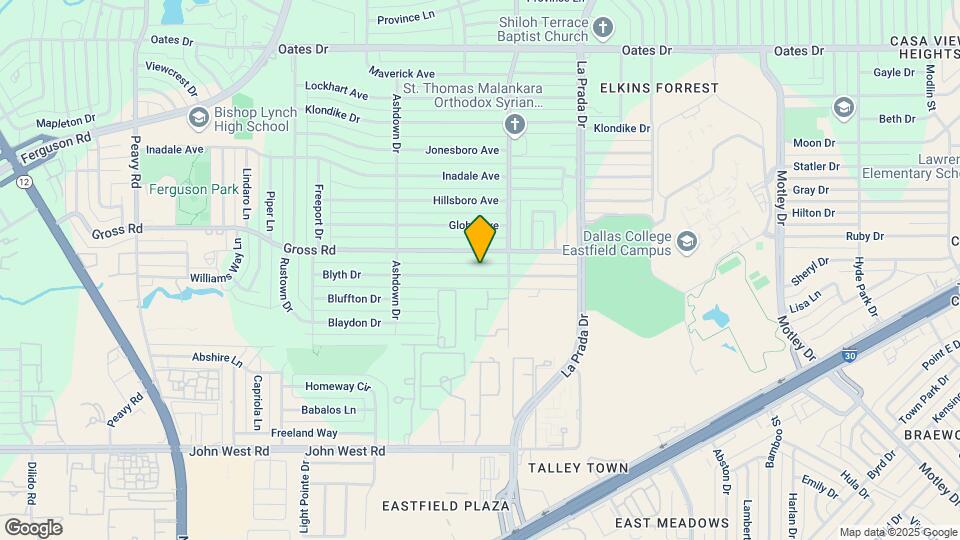 2629 Blyth Dr Map and Location Details